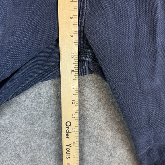 Carhartt FR Cargo Pants Mens 33x30 Blue Flame Resistant Canvas CAT 2 Workwear - Picture 9 of 9